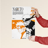 Naruto Shippuden Settimo Hokage Anime Art Print